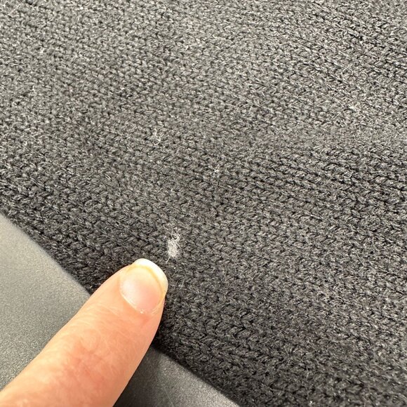 Vintage Southpole Sweater Spell Out Logo 1990s Black Gray Medium Korea Retro Y2K - Picture 8 of 9